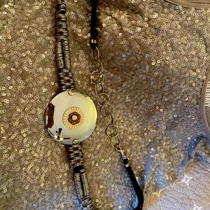 Vintage Women’s Black/ Silver Belt